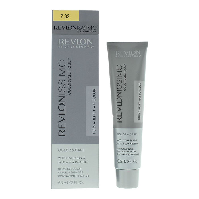 Revlon Revlonissimo 7.32 Meduim Golden Pearl Blonde Hair Colour 60 For Women