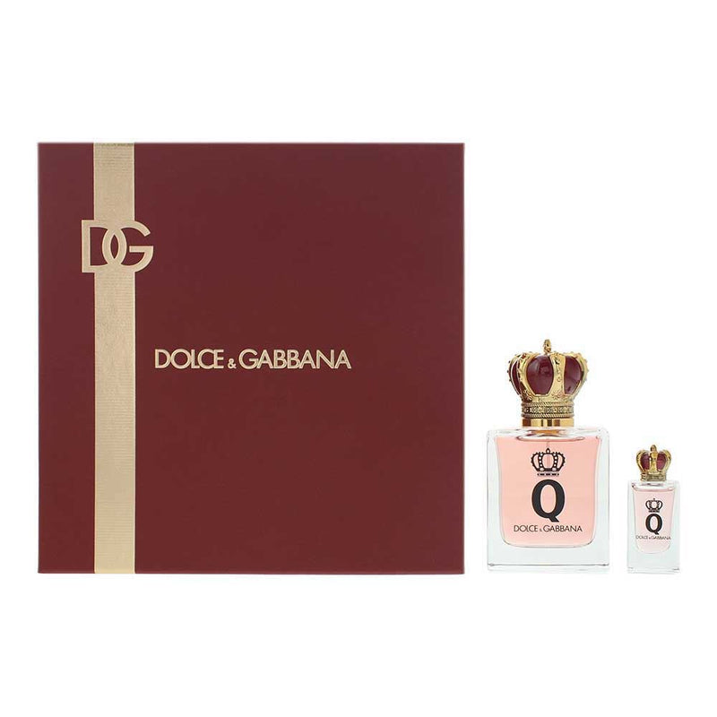 Dolce & Gabbana Q 2 Piece Gift Set: EDP 50ml - EDP 5ml For Women