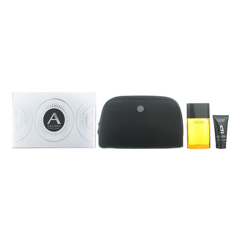 Azzaro Pour Homme 2 Piece Eau de Toilette 100ml - Shower Gel 50ml Men