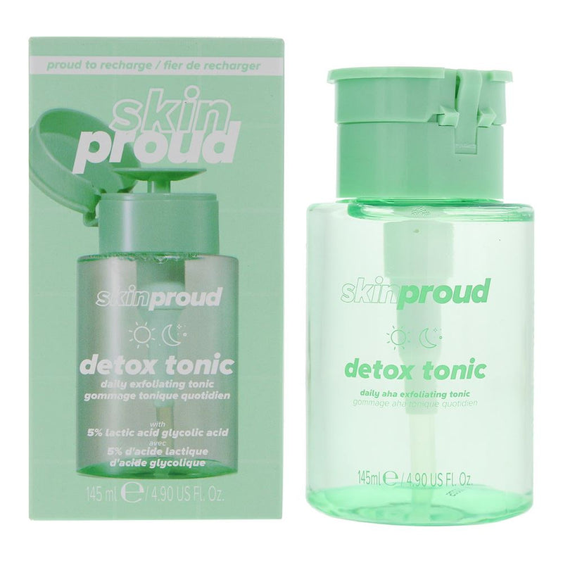 Skin Proud Detox Tonic Daily Exfoliating Tonic 145ml For Women