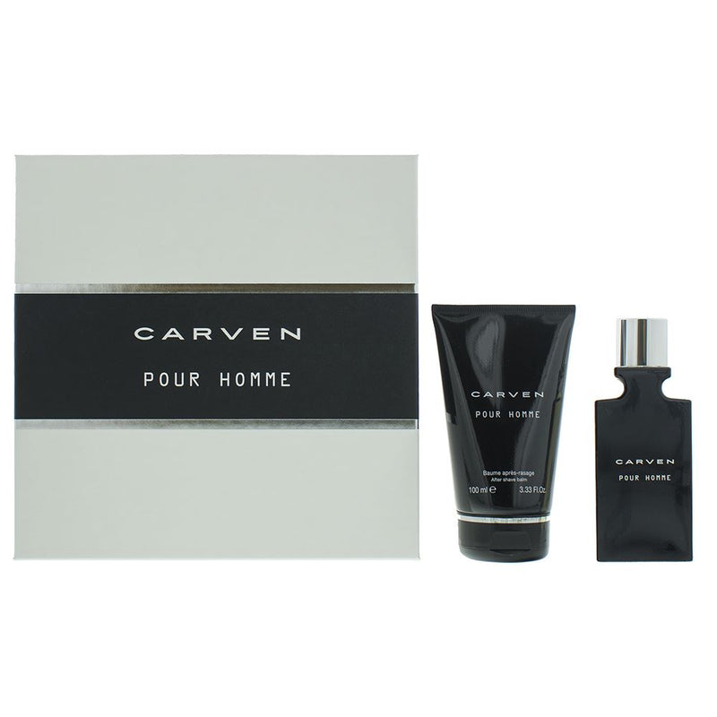 Carven Pour Homme EDT 50ml - After Shave Balm 100ml Men