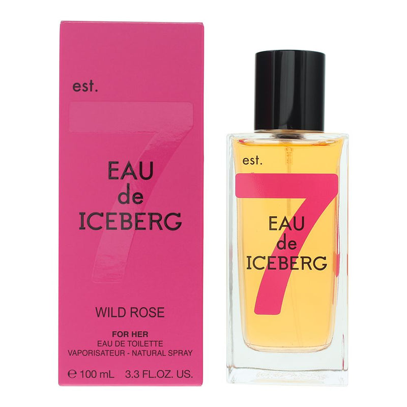 Iceberg Eau De Iceberg Wild Rose Eau de Toilette 100ml Spray For Her Women