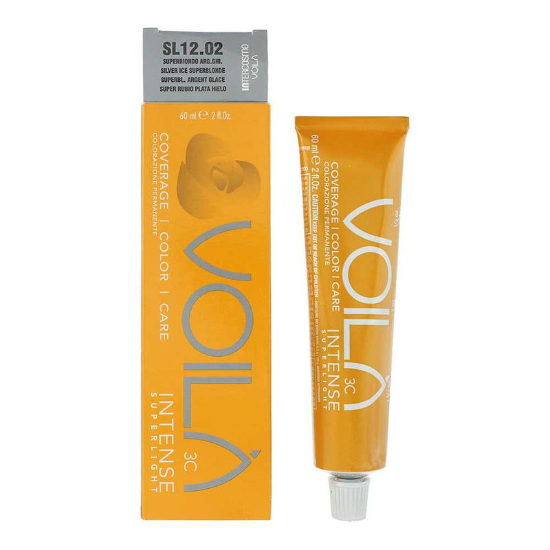 Intercosmo Voila Intense Superlight 12.02 SilverIce Super Blonde HairColour 60ml