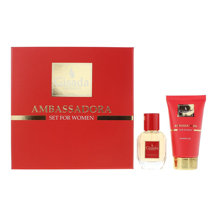 Gisada Ambassadora 2 Pcs Gift Set For Women Brand NEW