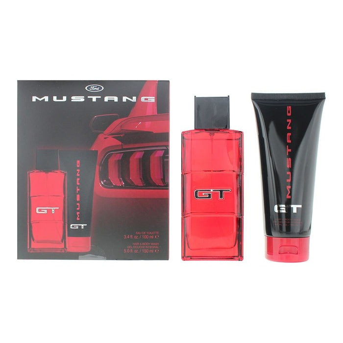Mustang GT Photobox 2 Piece Gift Set: EDT 100ml - HBW 150ml For Men