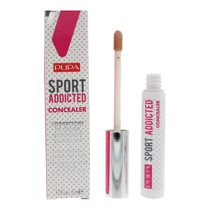 Pupa Sport Addicted 001 Light Beige Concealer 5ml For Women