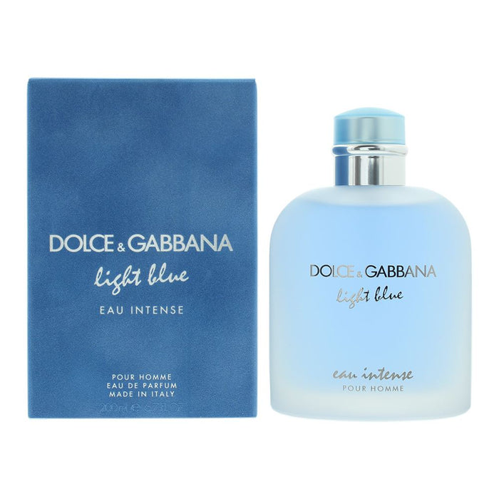 Dolce & Gabbana Light Blue Eau Intense Pour Homme Eau de Parfum 200ml Men Spray