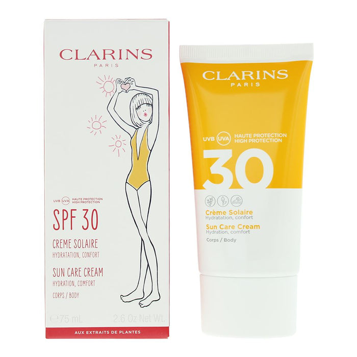 Clarins Pick Love SPF 30 Sun Care Body Cream 75ml For Women