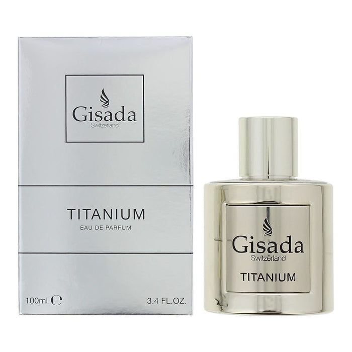 Gisada Titanium Eau de Parfum 100ml Spray For Men