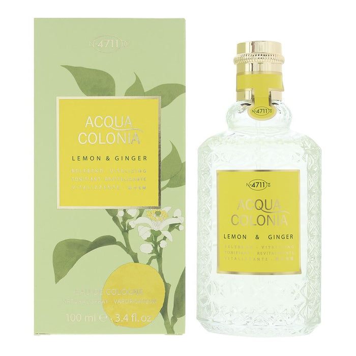 4711 Acqua Colonia Lemon  Ginger Eau de Cologne 100ml For Unisex