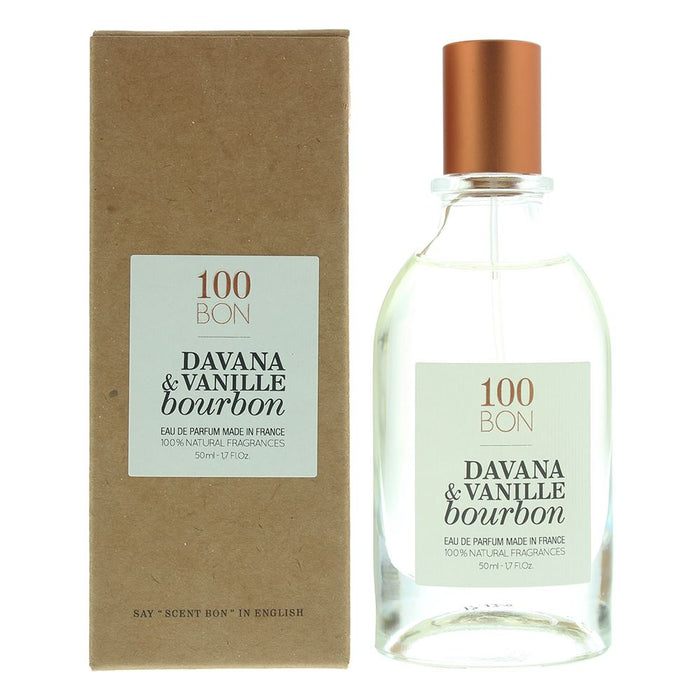100 Bon Davana & Vanille Bourbon Natural Ingredients EDP 50ml Unisex Spray