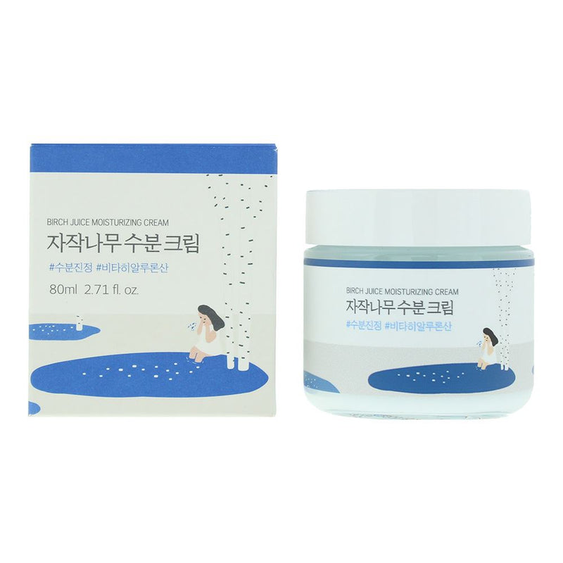 Round Lab Birch Juice Moisturising Cream 80ml For Women