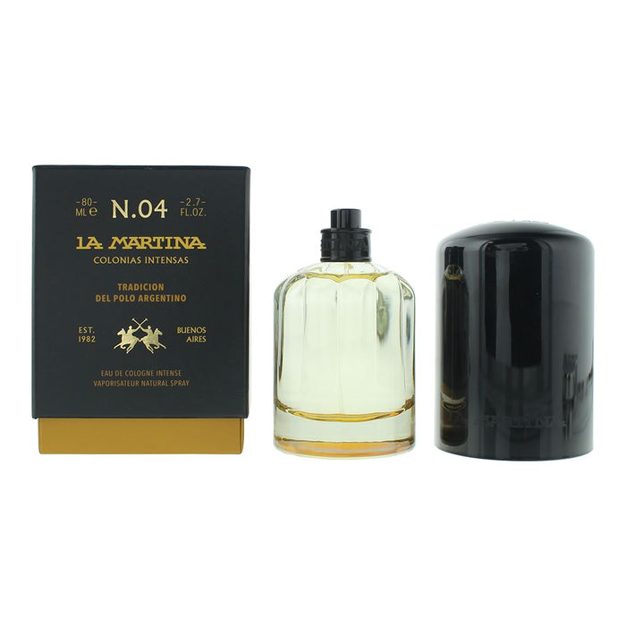 La Martina Solar Musk Intense Eau de Cologne 80ml Spray For Her Him Brand NEW