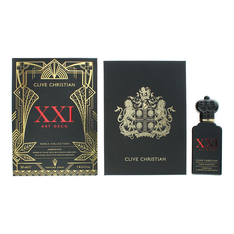 Clive Christian Noble Collection XXI Art Deco Amberwood Parfum 50ml Women Spray
