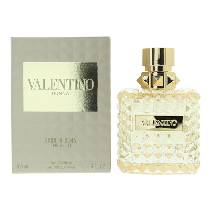 Valentino Born In Roma The Gold Donna Eau de Parfum 100ml Spray For Her Women