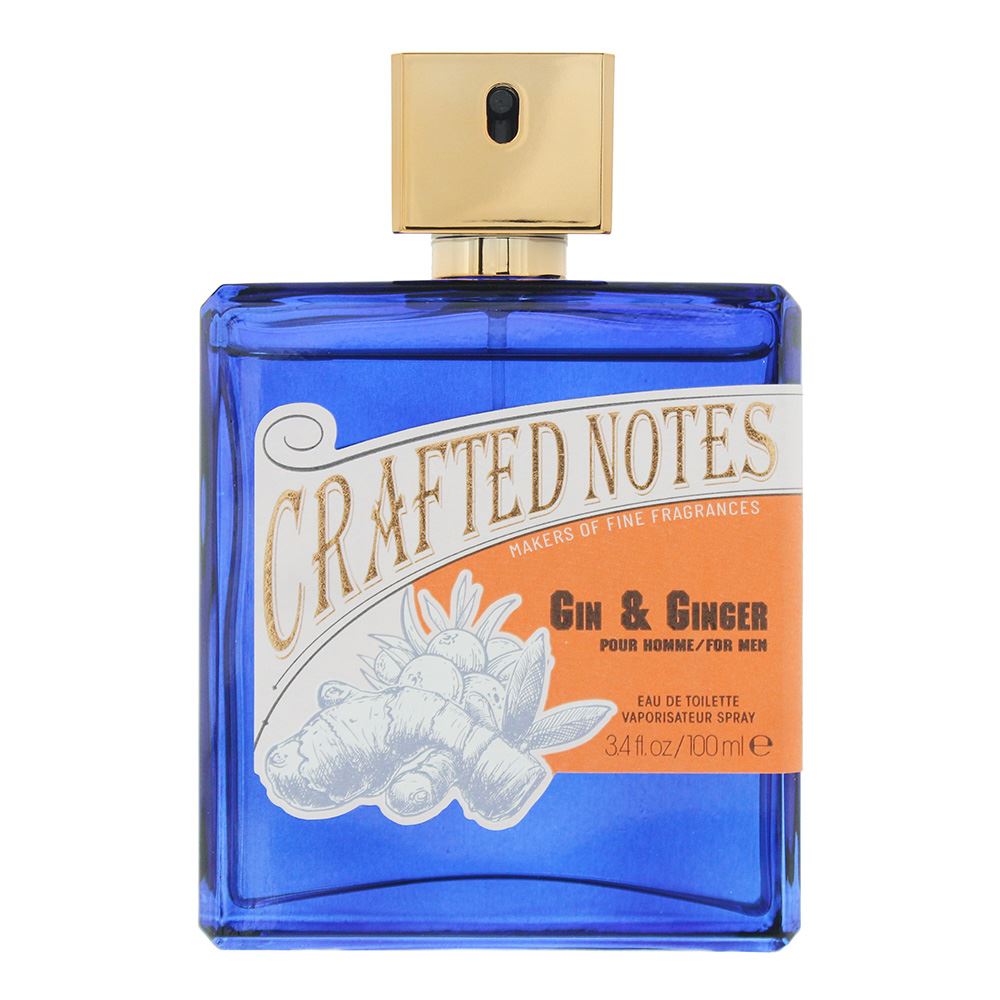 Crafted Notes Gin & Ginger For Men Eau De Toilette 100ml For Men — Red ...