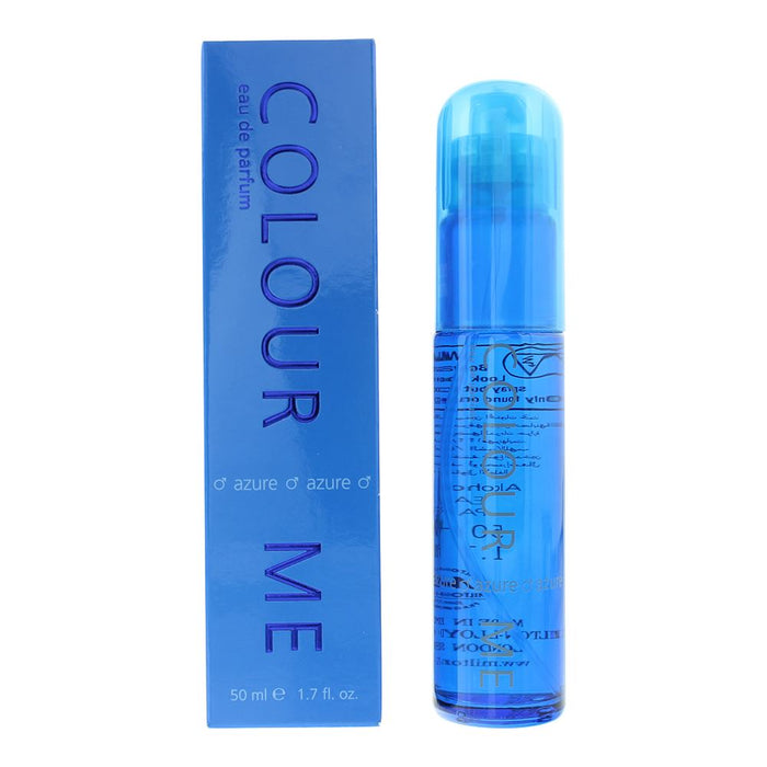 Milton Lloyd Colour Me Azure Eau de Parfum 50ml Perfume For Men