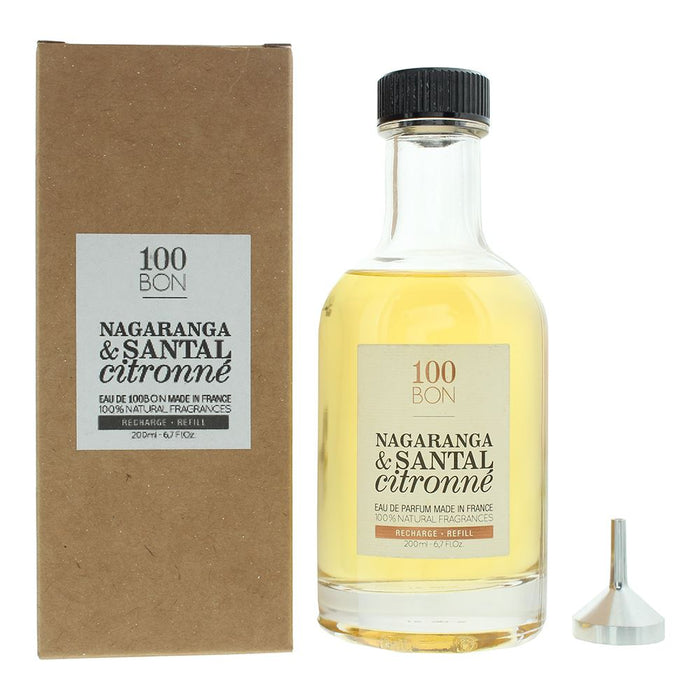 100 Bon Nagaranga Santal Citronne Refill Eau de Parfum 200ml Unisex Spray