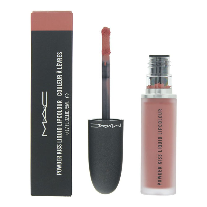 MAC Powder Kiss Liquid Lipcolour 996 Date-Maker Liquid Lipstick 5ml For Women