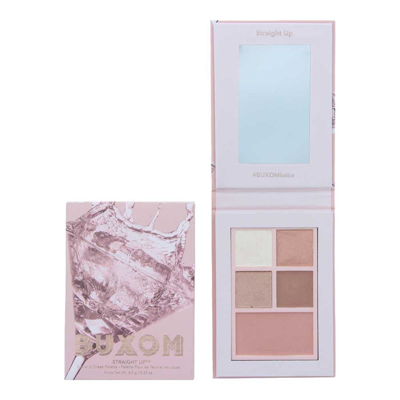 Buxom Straight Up Eye and Cheek Shadow Palette 6.5g For Women