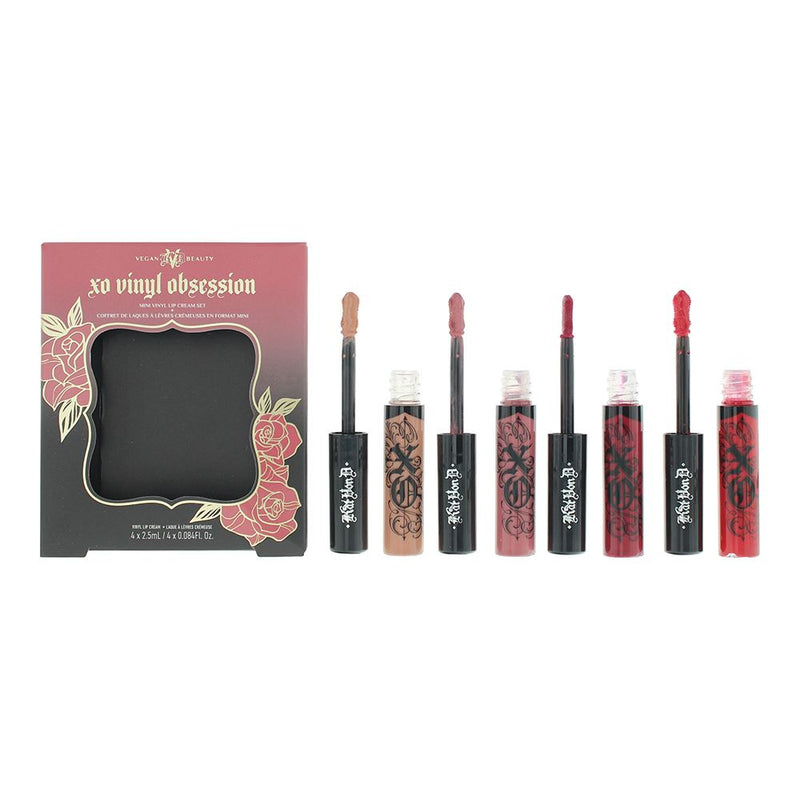 KVD Xo Vinyl Obsession Lipstick Gift Set 4 X 2.5ml For Women