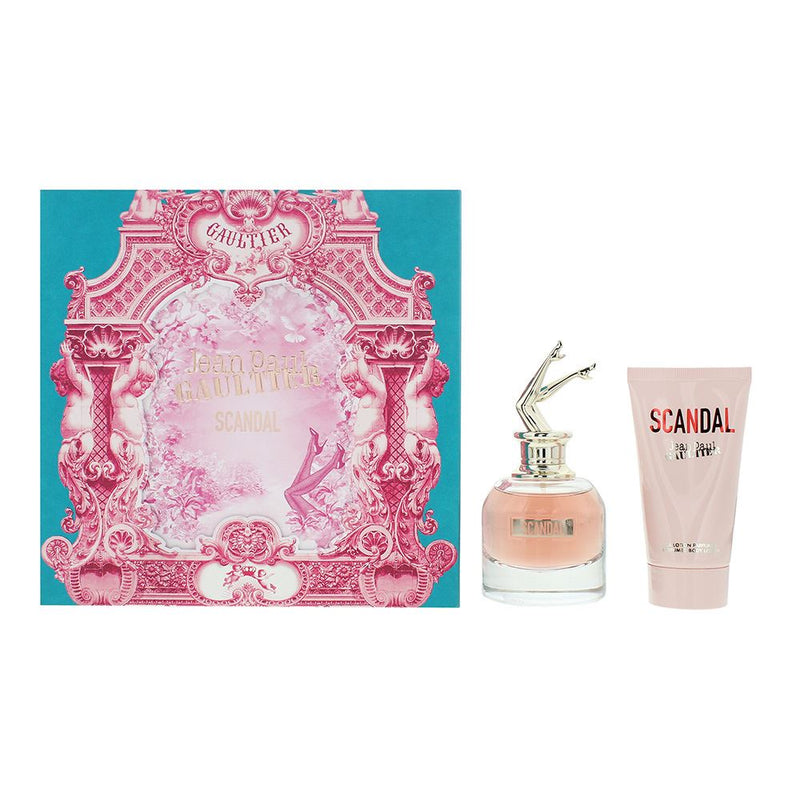 Jean Paul Gaultier Scandal 2Pc Gift Set EDP 50ml and Body Lotion 75ml Women