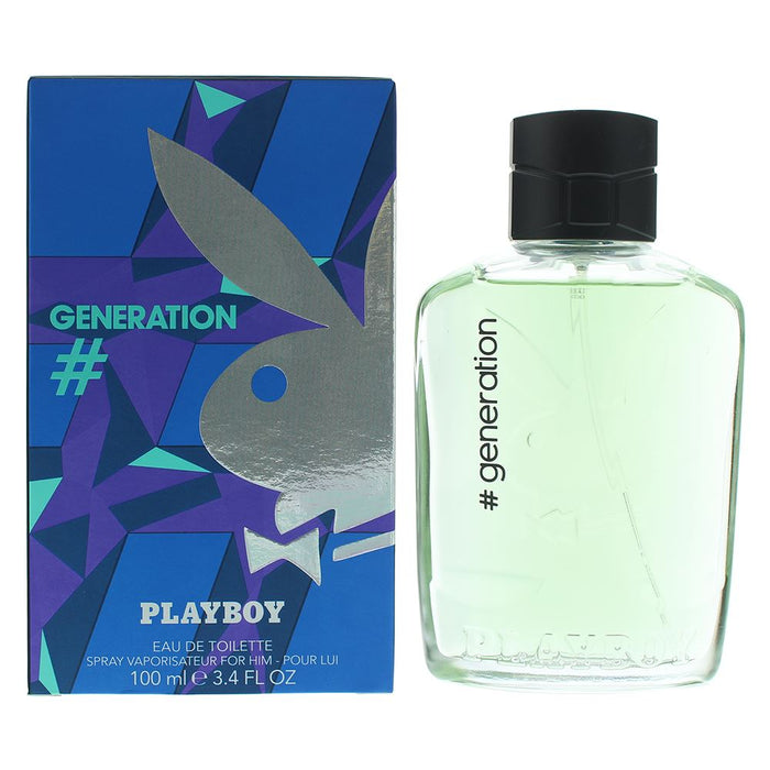 Playboy Generation Eau de Toilette 100ml Men Spray
