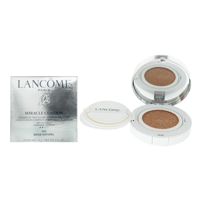 Lancome Teint Miracle Cushion Compact SPF23 #025 Beige Natural Foundation 14g