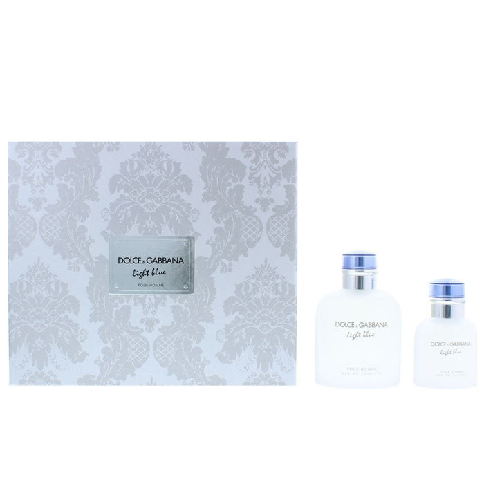 Dolce & Gabbana Light Blue Pour Homme EDT 125ml - EDT 40ml Men