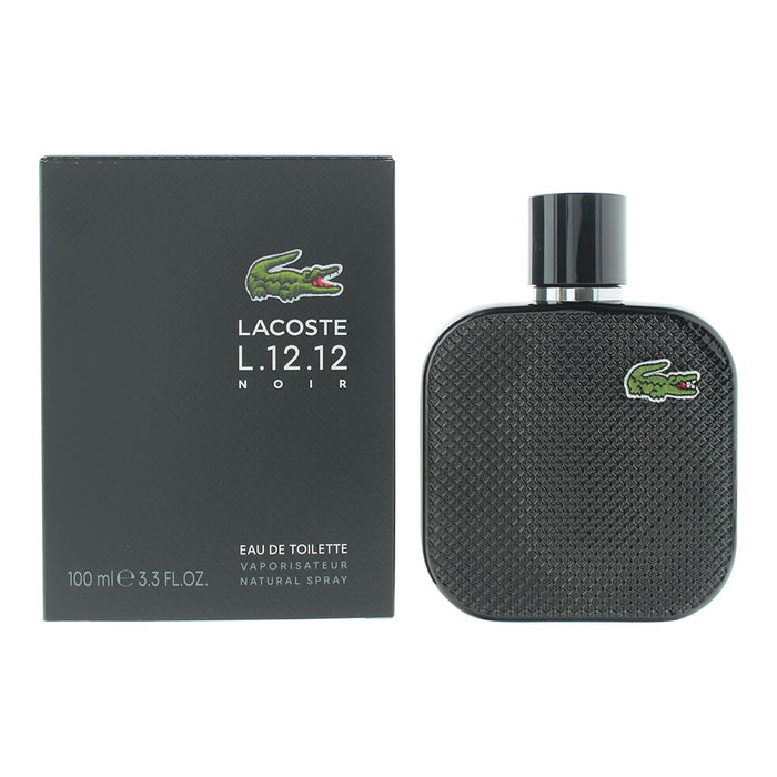 Lacoste Eau De Lacoste L.12.12 Noir EDT 100ml Spray For Men Him Brand NEW