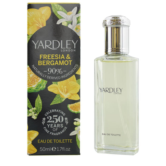 Yardley Freesia & Bergamot Eau de Toilette 50ml Women Spray