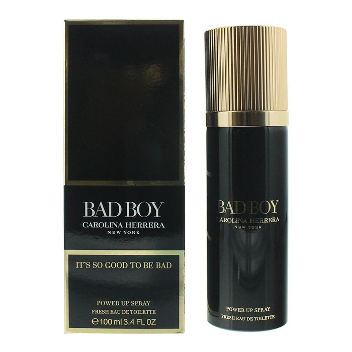 Carolina Herrera Bad Boy Power Up Spray Fresh Eau de Toilette 100ml Men Spray