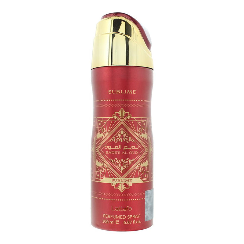 Lattafa Bade'e Al Oud Sublime Perfumed Body Spray 200ml For Unisex