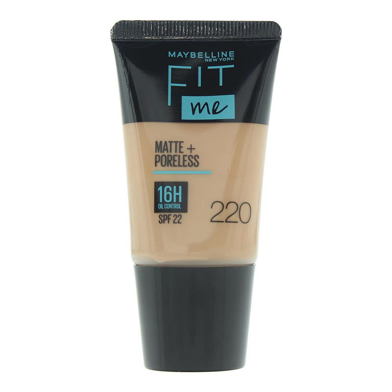 Maybelline Fit Me Matte Poreless Spf 22 220 Foundation 18ml For Women