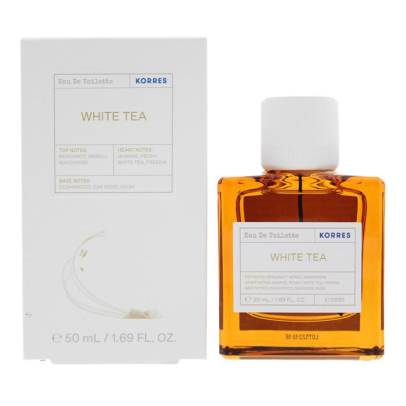 Korres White Tea Eau de Toilette 50ml Unisex Spray