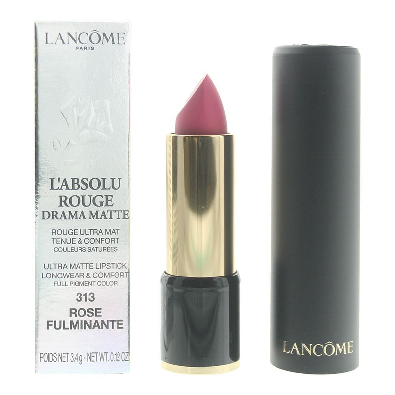Lancome L'Absolu Rouge Drama Matte 313 Rose Fulminante Lipstick 4ml Women