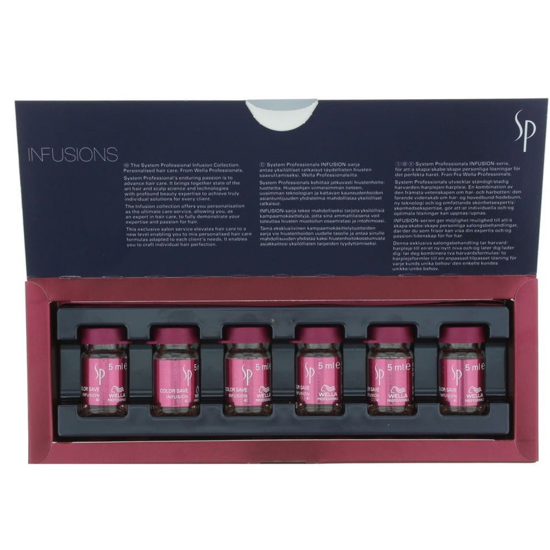 Wella Infusions Sp Color Save Infusion No4 6 X 5ml