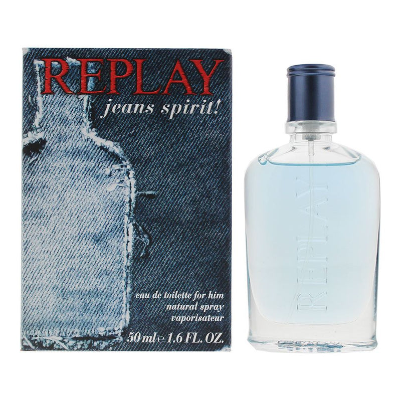 Replay Jeans Spirit For Him Eau de Toilette 50ml Men Spray