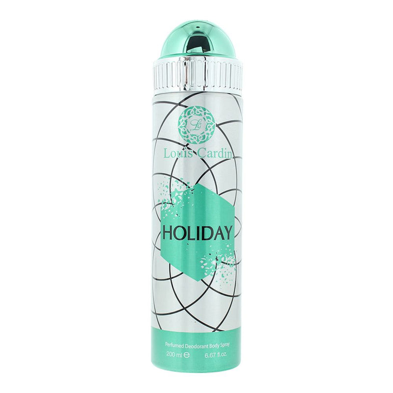 Louis Cardin Holiday Perfumed Deodorant Body Spray 200ml For Men