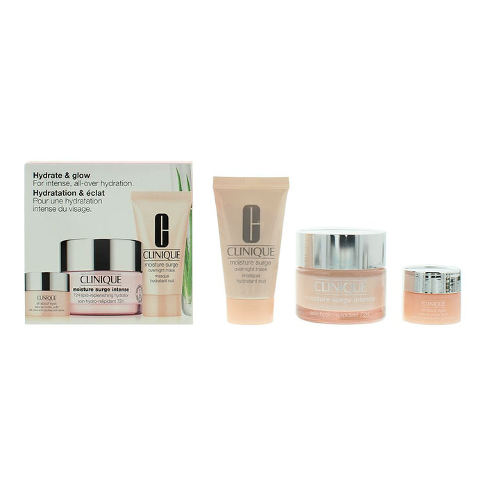 Clinique Moisture Surge Intense 3 Piece Gift Set For Women