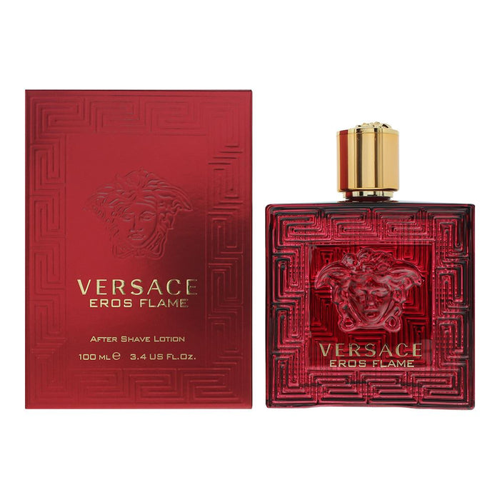 Versace Eros Flame Aftershave Lotion 100ml For Men