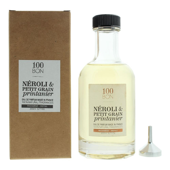 100 Bon Neroli Petit Grain Printanier Refill Eau de Parfum 200ml Unisex Spray