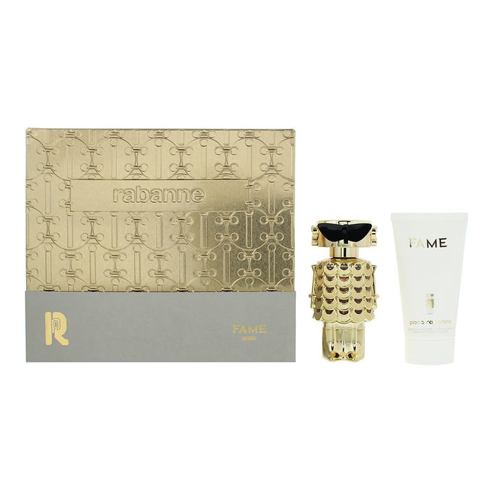 Rabanne Fame Intense 2 Piece Gift Set: EDP 50ml - Body Lotion 75ml For Women