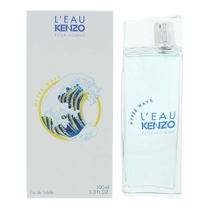 Kenzo L'eau Pour Homme Hyper Wave Eau De Toilette 100ml Mens Perfume