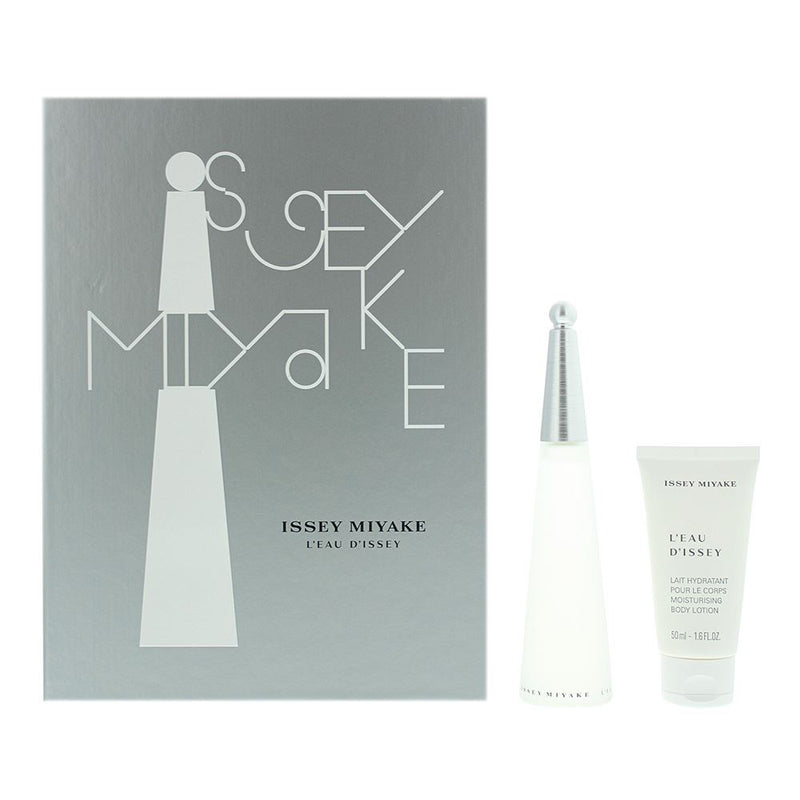 Issey Miyake L'eau D'issey Gift Set : EDT 50ml - Body Lotion 50ml Women