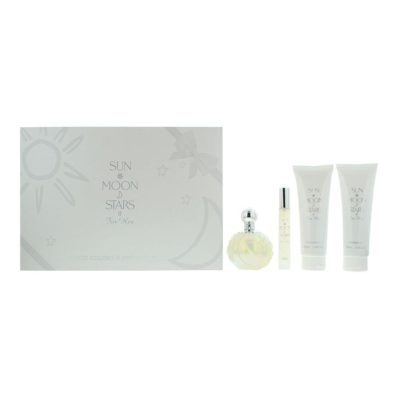 Sun Moon Stars By United Colors Prestige Beauty 4 Piece Gift Set For Women