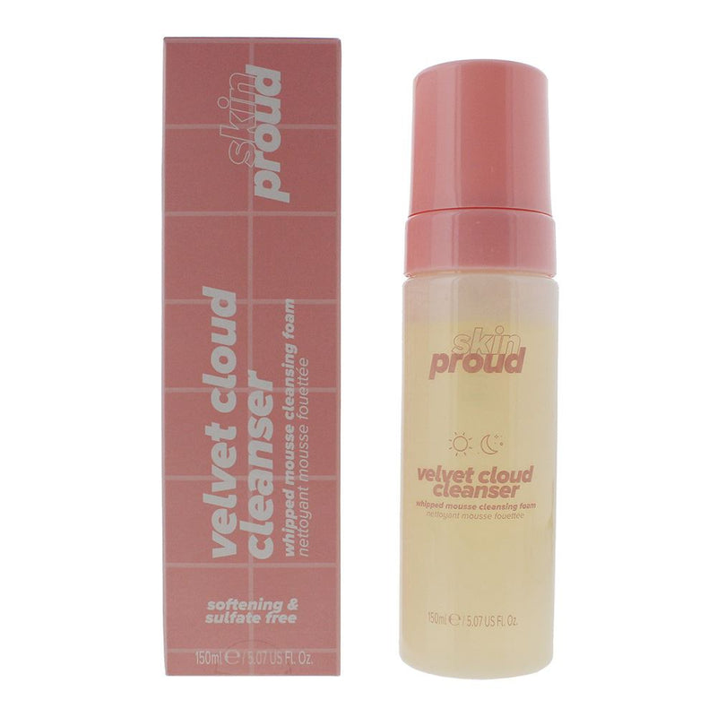 Skin Proud Velvet Cloud Cleanser Whipped Mousse Cleansing Foam 150ml For Women