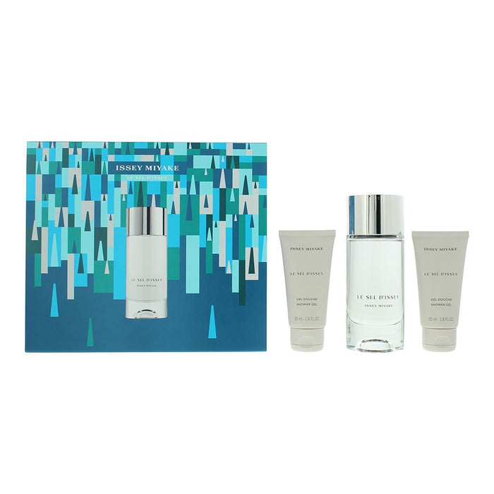 Issey Miyake Le Sel D'issey 3 Pcs Gift Set For Men