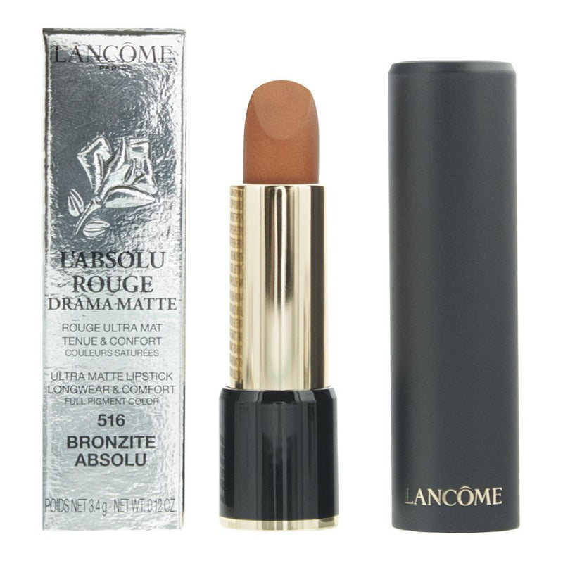 Lancome L'Absolu Rouge Drama Matte #516 Bonzite Absolu Lip Color 3.4g