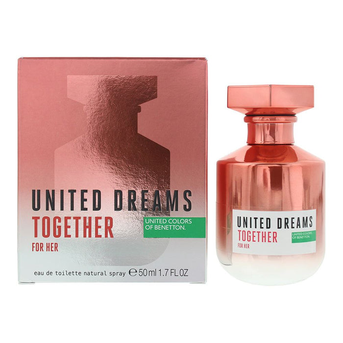 Benetton United Dreams Together For Her Eau De Toilette 50ml For Women